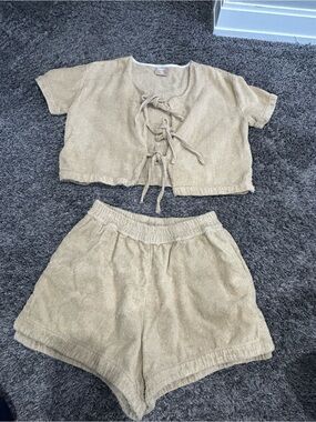 TERRY Terry Shorts Set